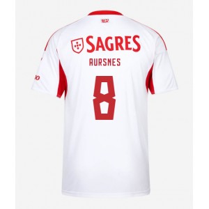 Fotbalové Dres Benfica Fredrik Aursnes #8 Třetí Oblečení 2025-26 Krátký Rukáv
